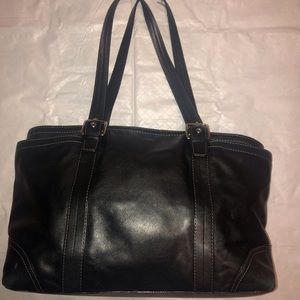 Coach Leather Tote Handbag